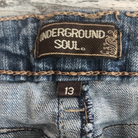 Underground Soul Cut Off Shorts 13 - Picture 3 of 11